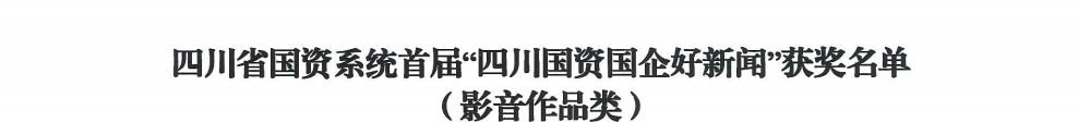 四川省兴发娱乐集团荣获首届“四川国资国企好新闻”银铜两奖